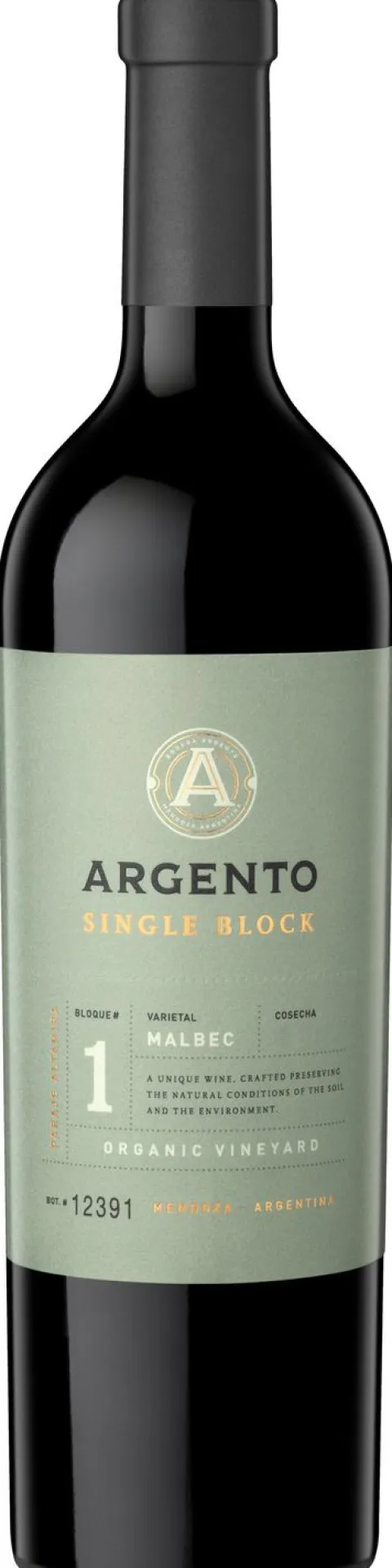 Argento Single Block Malbec Bio