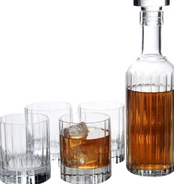 Bach Whiskyset - Karaf + 4 Tumblers