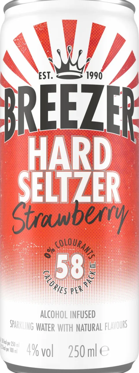 Breezer Hard Seltzer Strawberry