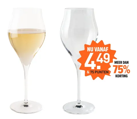 Chef & Sommelier Champagneglazen Tulp - set van 2