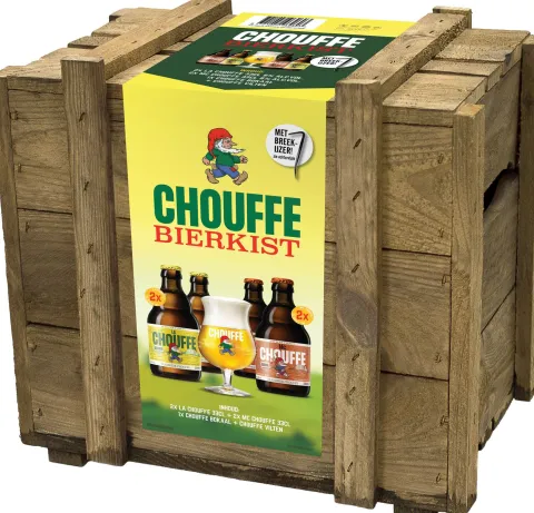 Chouffe Cadeaupakket met glas