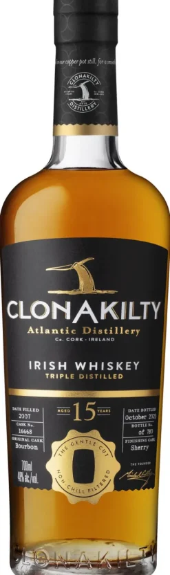 Clonakilty 15 Years Single Cask Sherry Finish