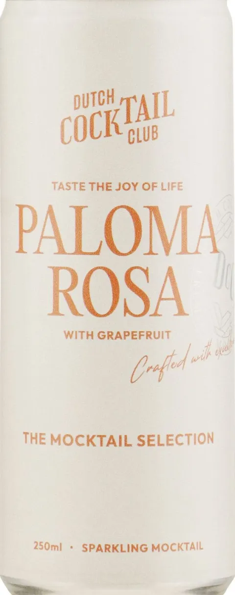 Dutch Cocktail Club Paloma Rosa Alcoholvrij
