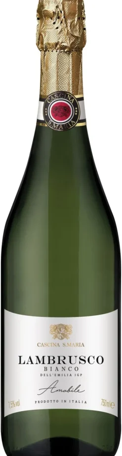 Lambrusco Dell'Emilia Amabile Bianco