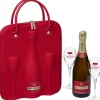 Piper-Heidsieck Brut Travelbag + 2 glazen cadeauverpakking