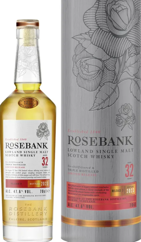 Rosebank 32 Years Lowland Single Malt