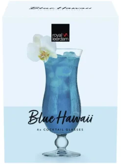 Royal Leerdam Blue Hawaii Cocktail Glazen Set