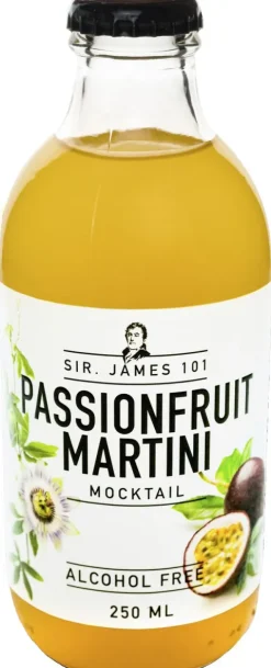 Sir James passionfruit martini