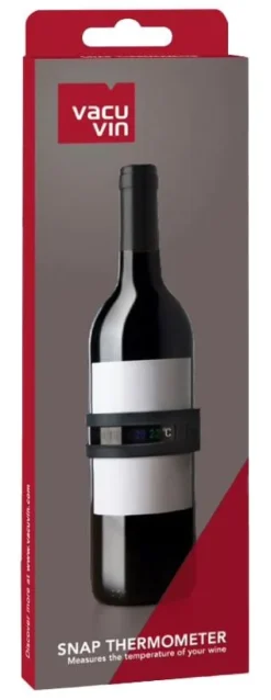 Vacu Vin Snap Thermometer Grijs