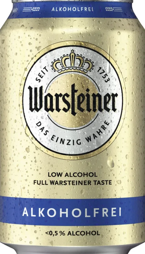 Warsteiner Alkoholfrei blik