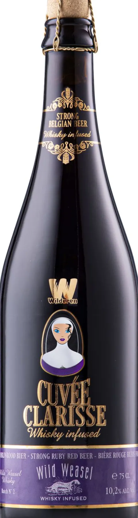 Wilderen cuvee clarisse whisky infused