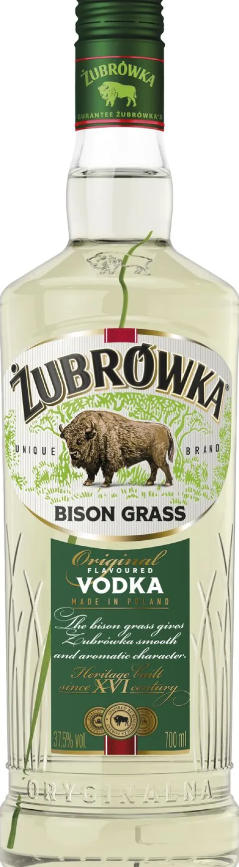 Zubrowka Bison Grass Vodka